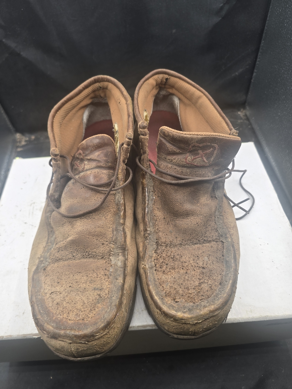 Twisted X Brown Men's‎ Moc Toe Work Boots